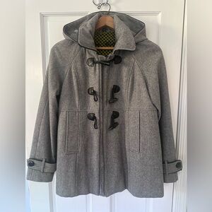 Steve Madden Gray Toggle Pea Coat